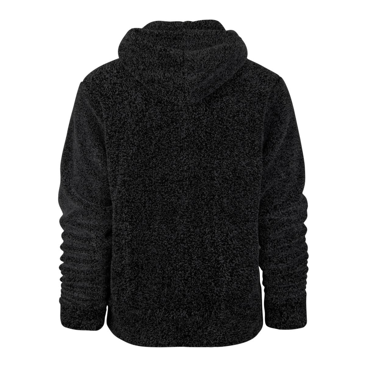 Los Angeles Dodgers MLB Jet Black Core Long Loop Fuzzy Hood Official Sports Fan Gear MLB Fan Gear Popular Style