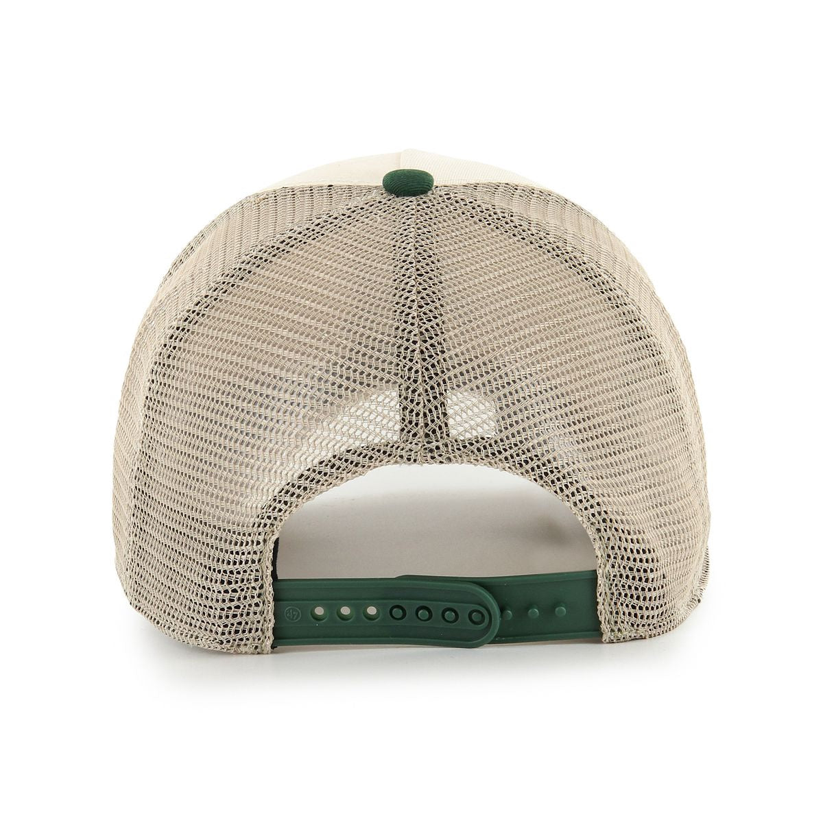 New York Yankees MLB Ballpark Mesh TT '47 Offside DT Beige/Green Official Sports Fan Gear MLB Fan Gear Popular Style