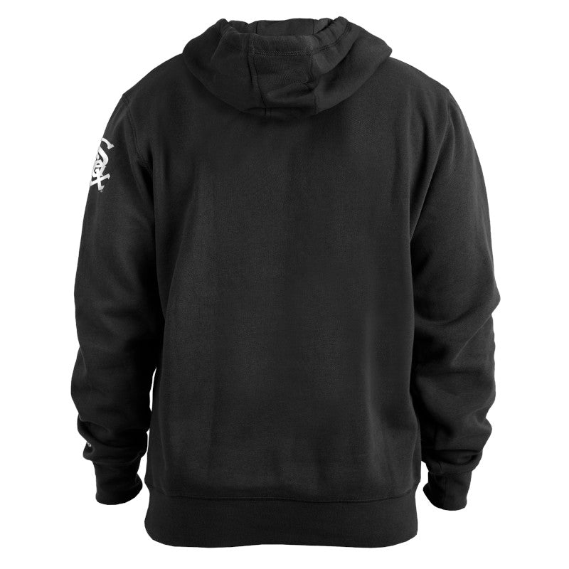 Mens Chicago White Sox New Era Black Batting Practice Logo Hoodie MLB Fan Gear Popular Style