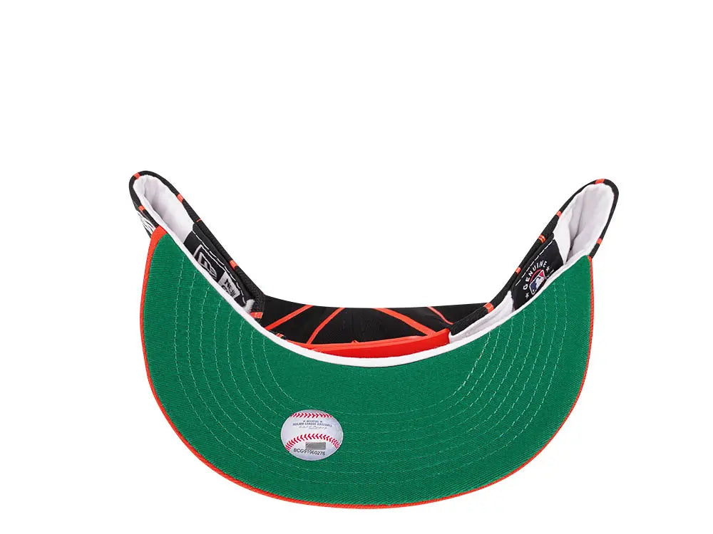 San Francisco Giants Black/Orange City Arch New Era 9FIFTY Snapback Hat Official Team Hat Sports Fan Cap Official MLB Team Hat Baseball Fan Cap