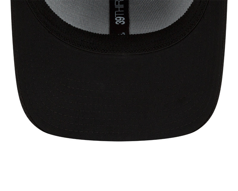 Men's Chicago White Sox New Era Black 2022 Clubhouse Black 39THIRTY Flex Hat Official Team Hat Sports Fan Cap Official MLB Team Hat Baseball Fan Cap