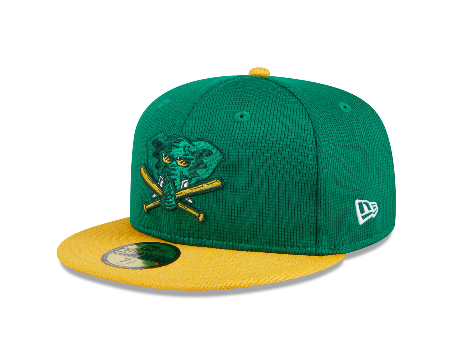 Men's Oakland Athletics New Era Green 2024 Batting Practice 59FIFTY Fitted Hat Official Team Hat Sports Fan Cap Official MLB Team Hat Baseball Fan Cap