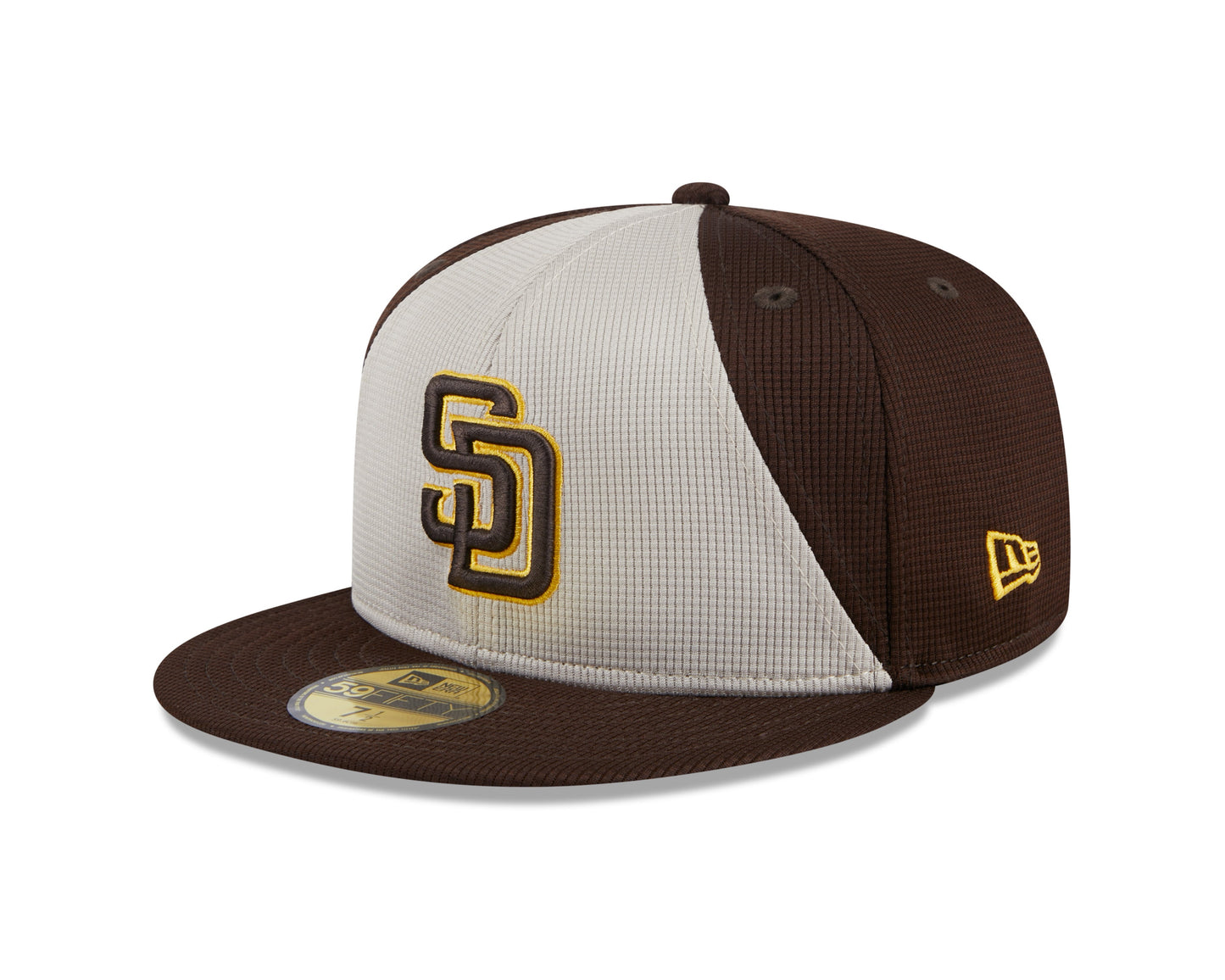 Men's San Diego Padres New Era Brown 2024 Batting Practice 59FIFTY Fitted Hat Official Team Hat Sports Fan Cap Official MLB Team Hat Baseball Fan Cap