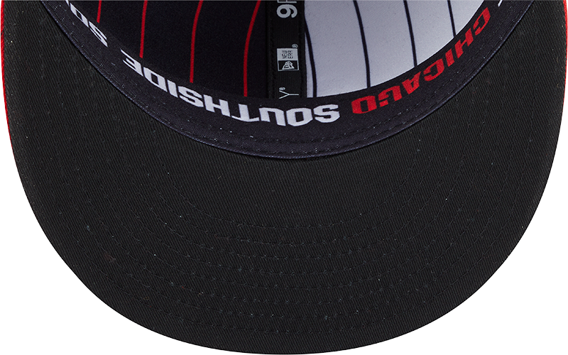 Chicago White Sox New Era 2025 City Connect Alternate 9FIFTY Snapback Hat - Red/Black Official Team Hat Sports Fan Cap Official MLB Team Hat Baseball
