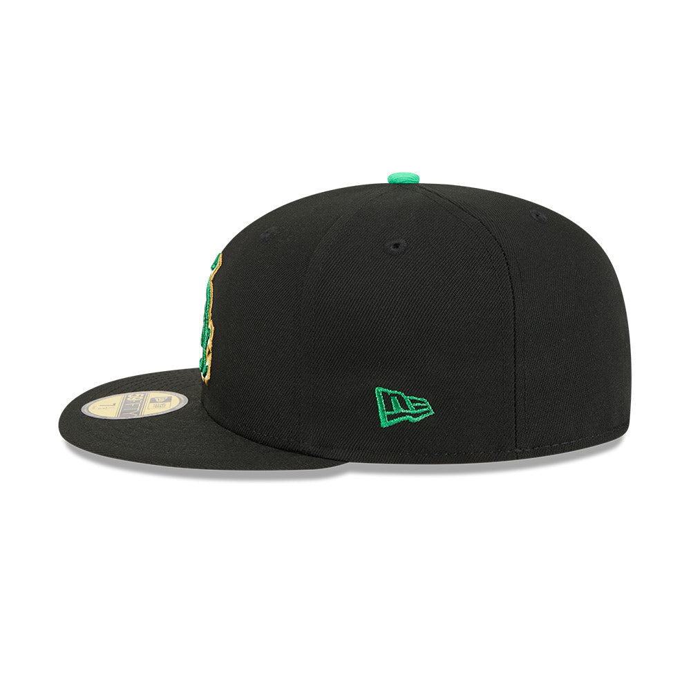 Men's Chicago White Sox New Era Black 2026 St. Patrick's Day Authentic Collection On-Field 59FIFTY Fitted Hat Official Team Hat Sports Fan Cap Officia