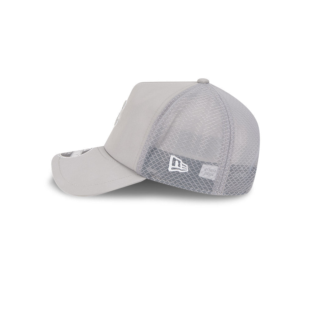 Chicago Cubs New Era 2026 Batting Practice 9Forty APEX "C" Logo Snap Adjustable Hat-Grey Official Team Hat Sports Fan Cap Official MLB Team Hat Baseba