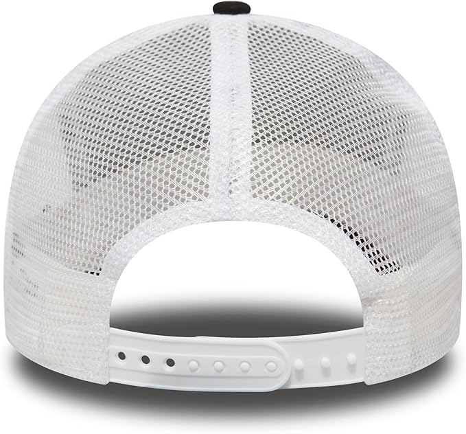New York Yankees MLB A-Frame Trucker New Era White/Black Official Team Hat Sports Fan Cap Official MLB Team Hat Baseball Fan Cap
