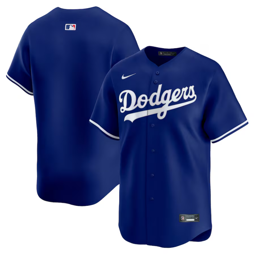 Los Angeles Dodgers Alternate 2 MLB Game Jersey Nike Official Team Jersey Sports Fan Apparel Official MLB Team Jersey Baseball Fan Apparel
