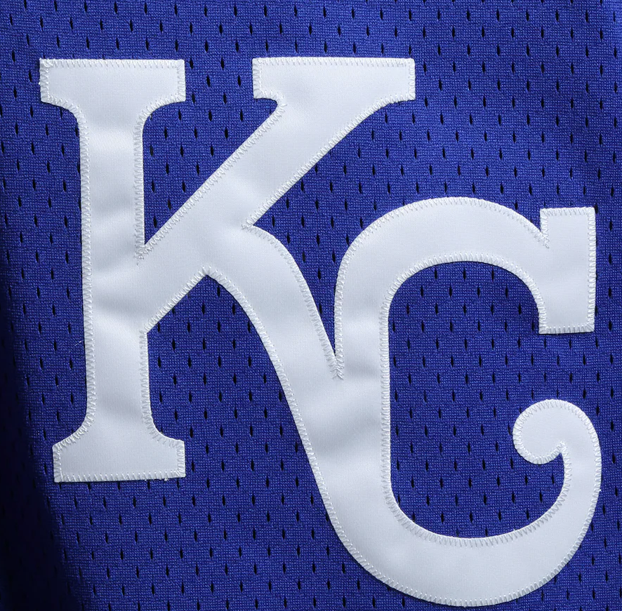 Men's Mitchell & Ness Authentic Replica Bo Jackson Kansas City Royals 1989 Blue Mesh Batting Practice Jersey Official Team Jersey Sports Fan Apparel O