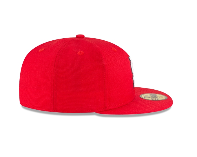 St. Louis Cardinals New Era 2006 World Series Wool 59FIFTY Fitted Hat - Red Official Team Hat Sports Fan Cap Official MLB Team Hat Baseball Fan Cap