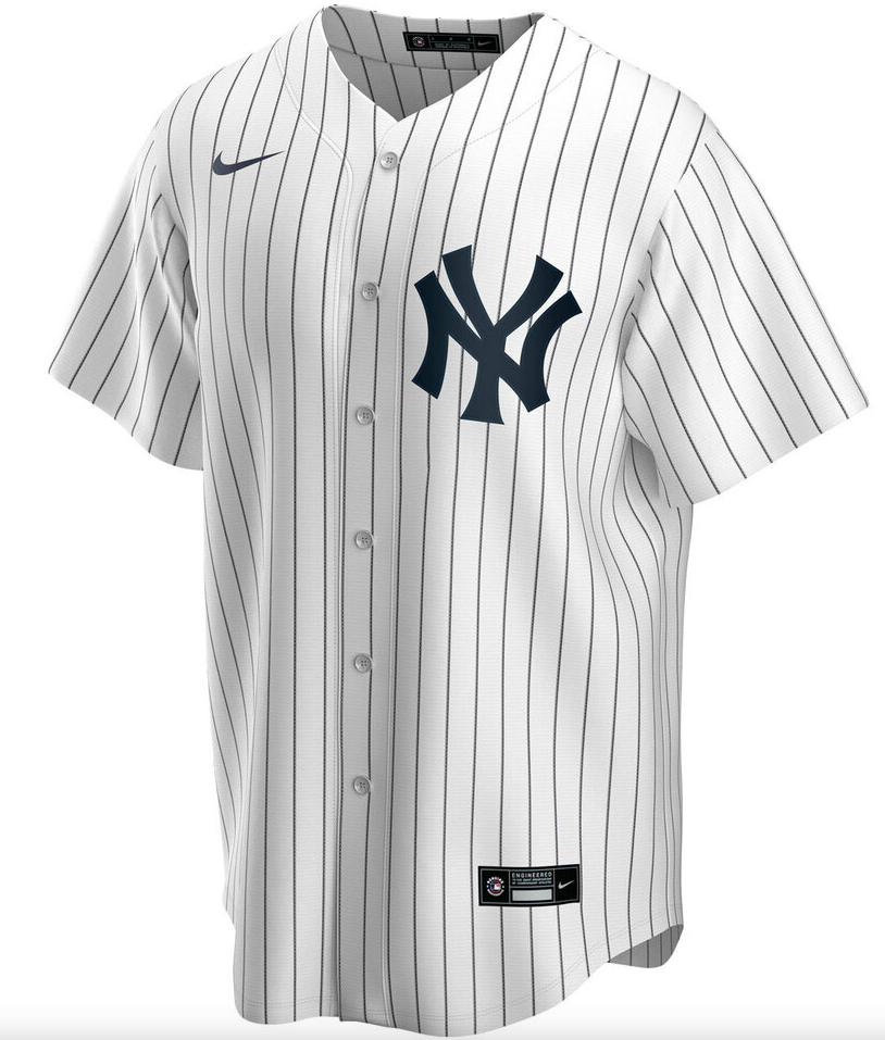 Men's Nike Willie Randolf #30 White New York Yankees Home Official Replica Player Jersey Official Team Jersey Sports Fan Apparel Official MLB Team Jer