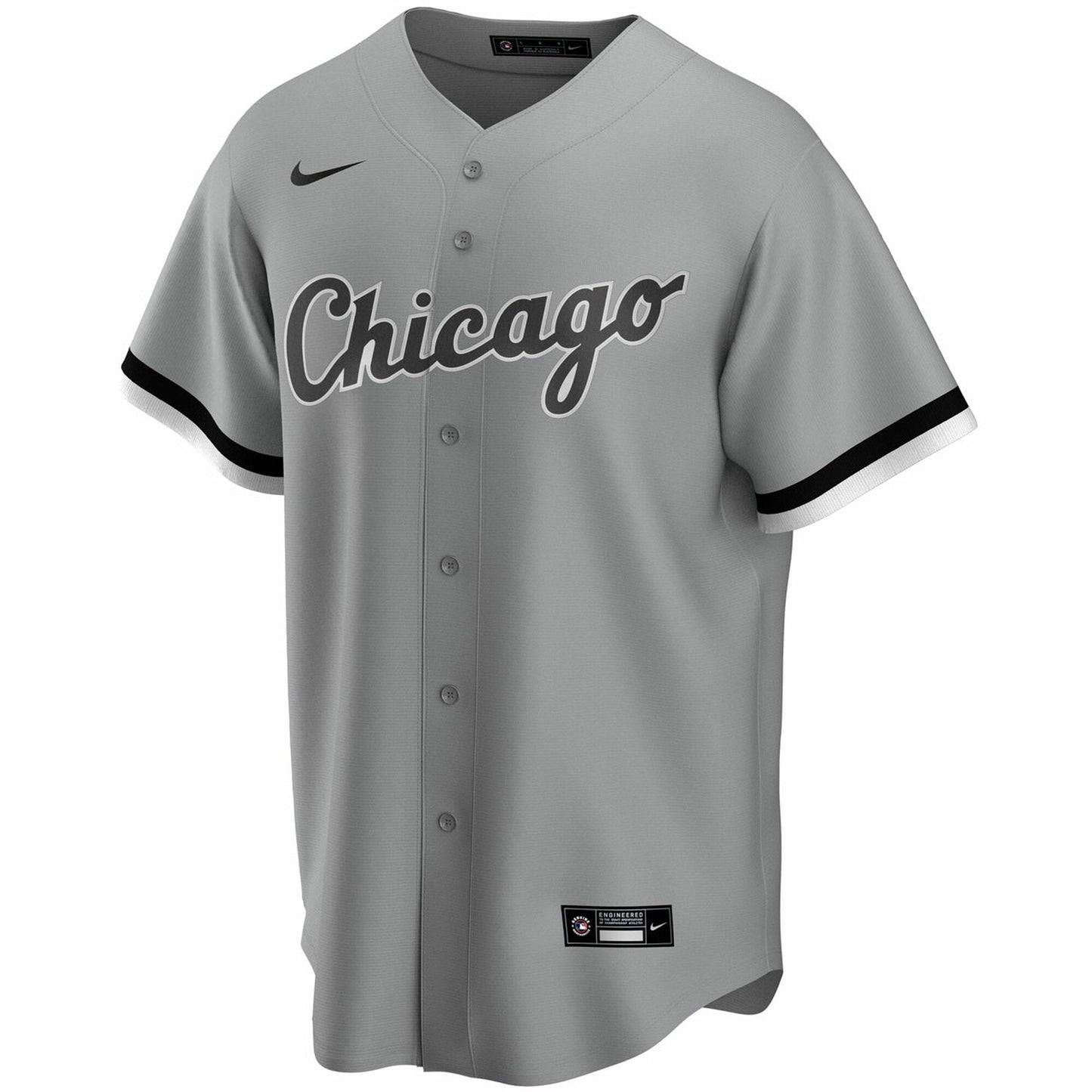 Men's Luis Robert Chicago White Sox Nike Gray Road Replica Team Jersey Official Team Jersey Sports Fan Apparel Official MLB Team Jersey Baseball Fan A
