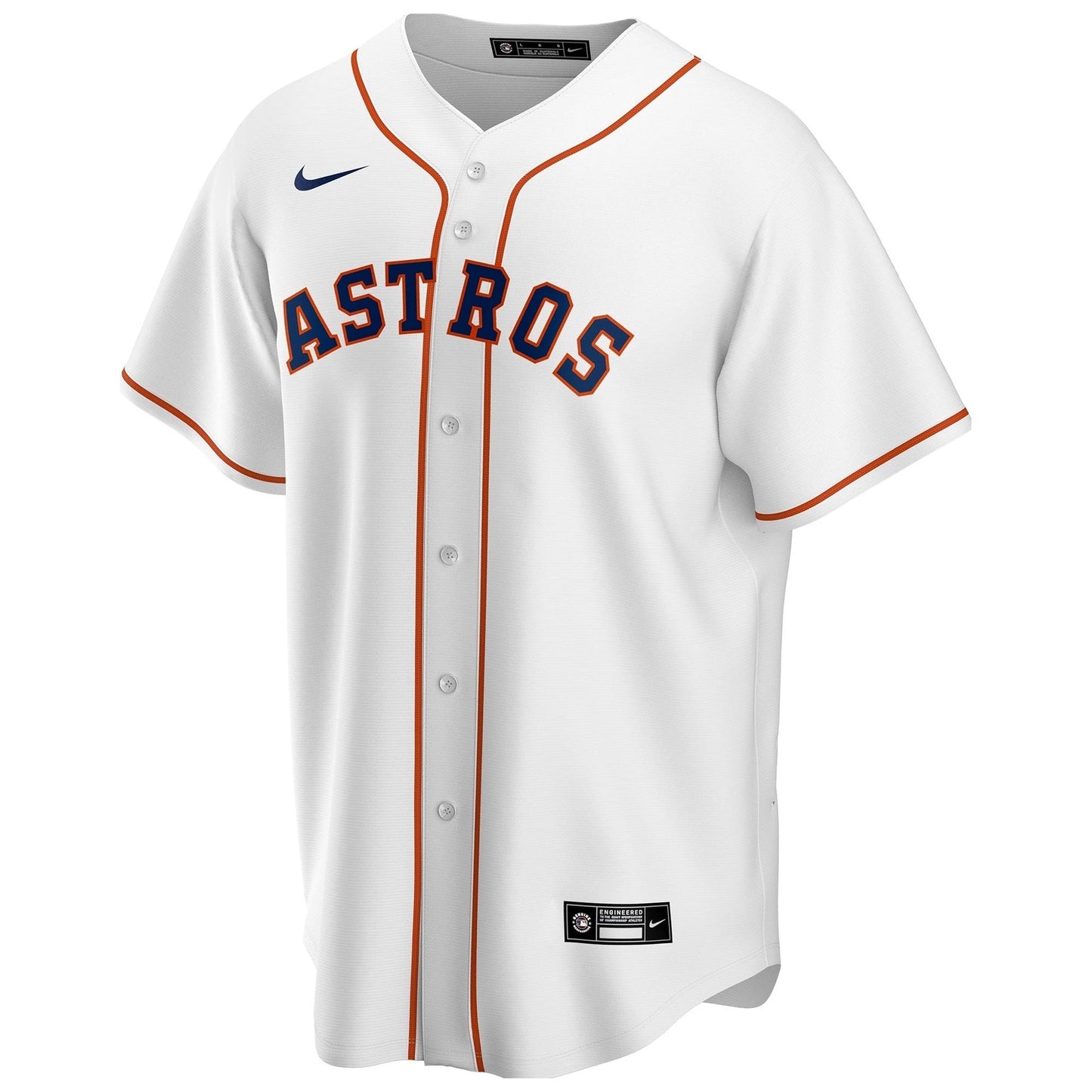 Nike - MLB Jersey - Houston Astros - Home Official Team Jersey Sports Fan Apparel Official MLB Team Jersey Baseball Fan Apparel