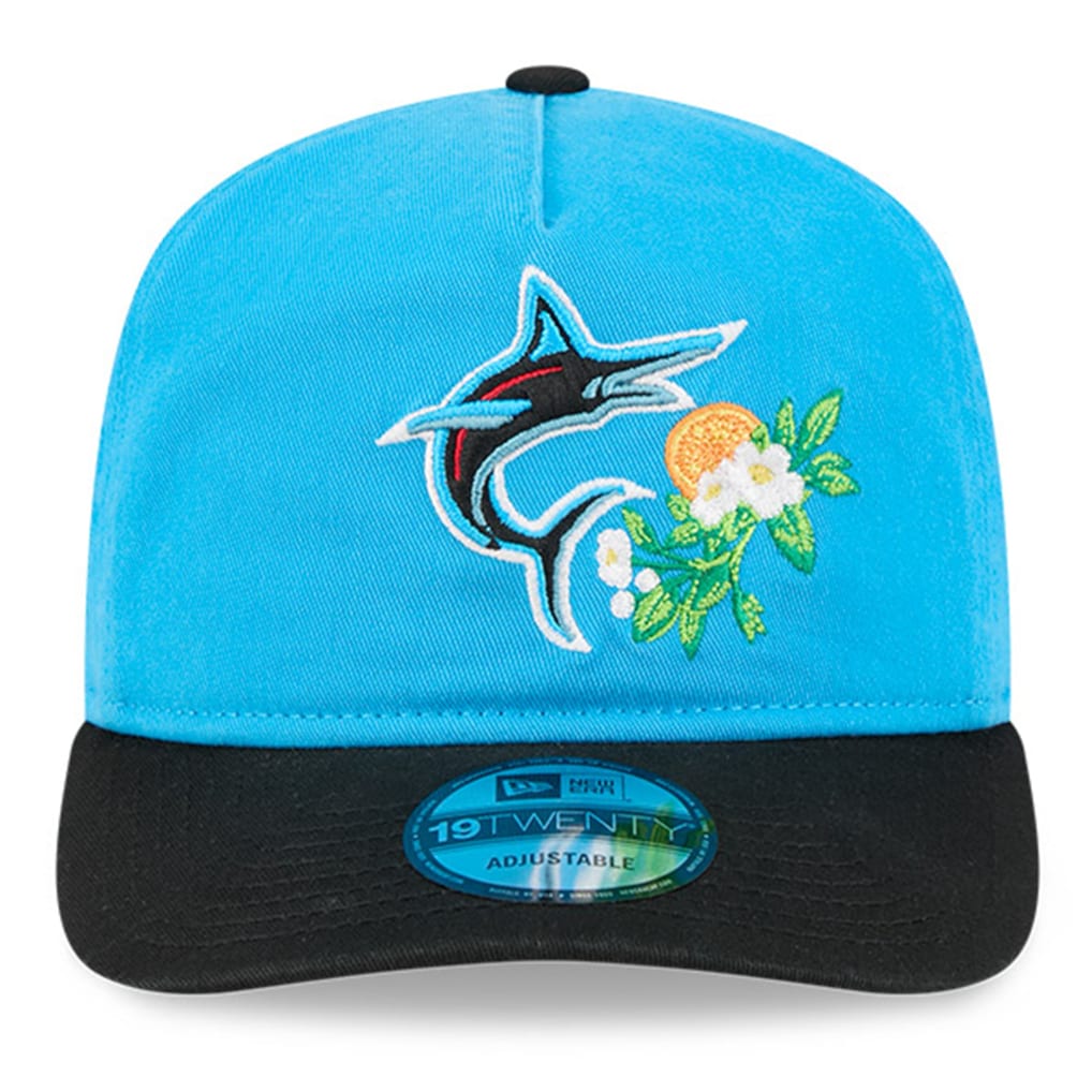 Miami Marlins MLB 19Twenty Spring Training New Era Blue/Black Official Team Hat Sports Fan Cap Official MLB Team Hat Baseball Fan Cap