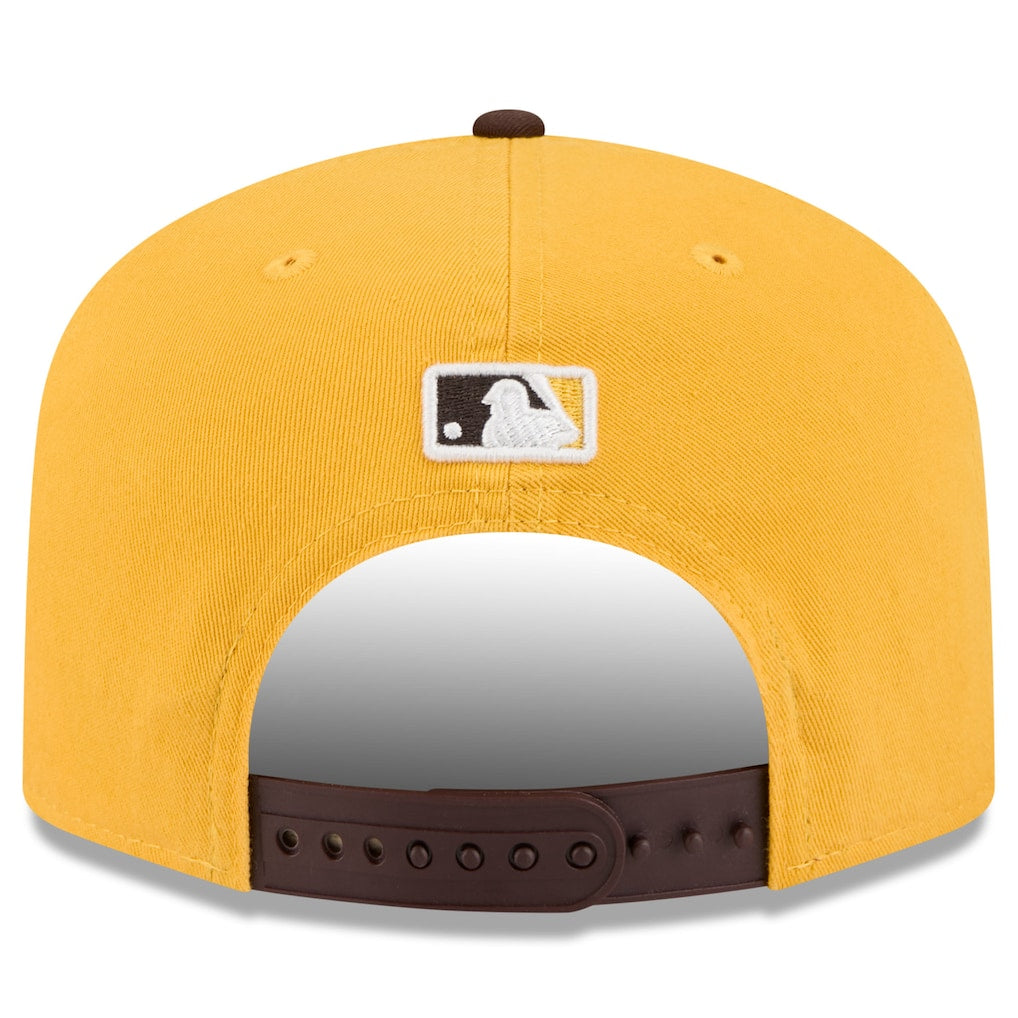 San Diego Padres MLB 19Twenty Spring Training New Era Yellow/Brown Official Team Hat Sports Fan Cap Official MLB Team Hat Baseball Fan Cap