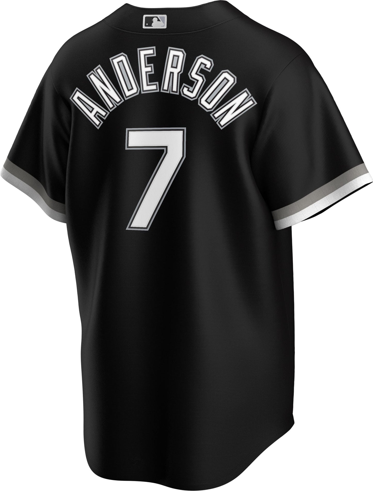 Men's Chicago White Sox Tim Anderson Nike Black Alternate Replica Player Name Jersey Official Team Jersey Sports Fan Apparel Official MLB Team Jersey