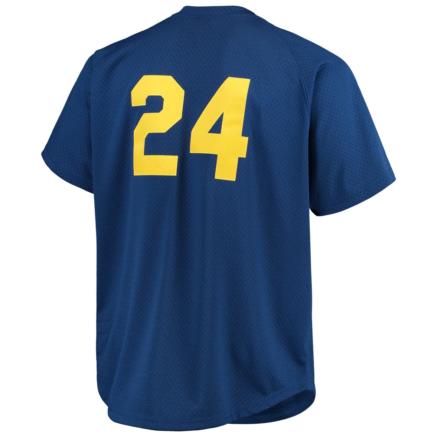 Men's Seattle Mariners Ken Griffey Jr. 1991 Mitchell & Ness Royal Blue Cooperstown Collection Mesh Batting Practice Jersey Official Team Jersey Sports