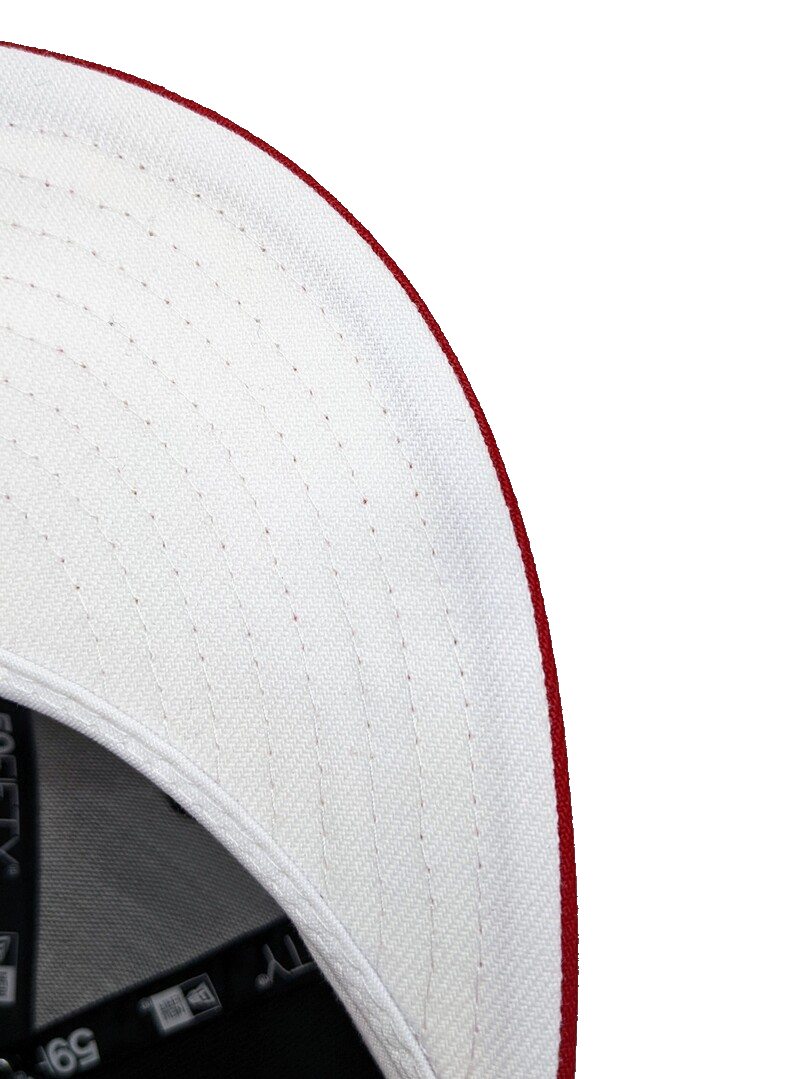 Iowa Cubs New Era MILB 2 Tone Black/Red 59FIFTY Fitted Hat Official Team Hat Sports Fan Cap Official MLB Team Hat Baseball Fan Cap