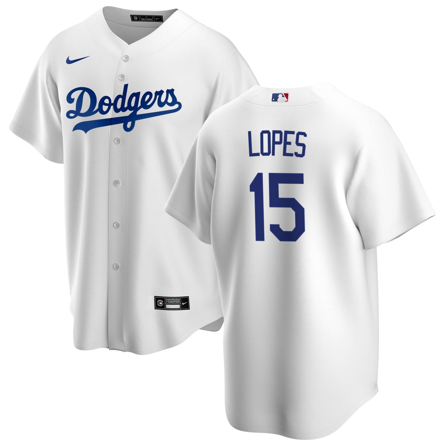 Men's Davey Lopes Los Angeles Dodgers Nike White Home Replica Team Jersey Official Team Jersey Sports Fan Apparel Official MLB Team Jersey Baseball Fa