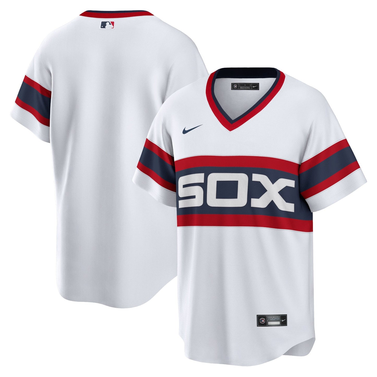 Men's Chicago White Sox Nike White Home Alternate 1983 Replica Team Jersey Official Team Jersey Sports Fan Apparel Official MLB Team Jersey Baseball F