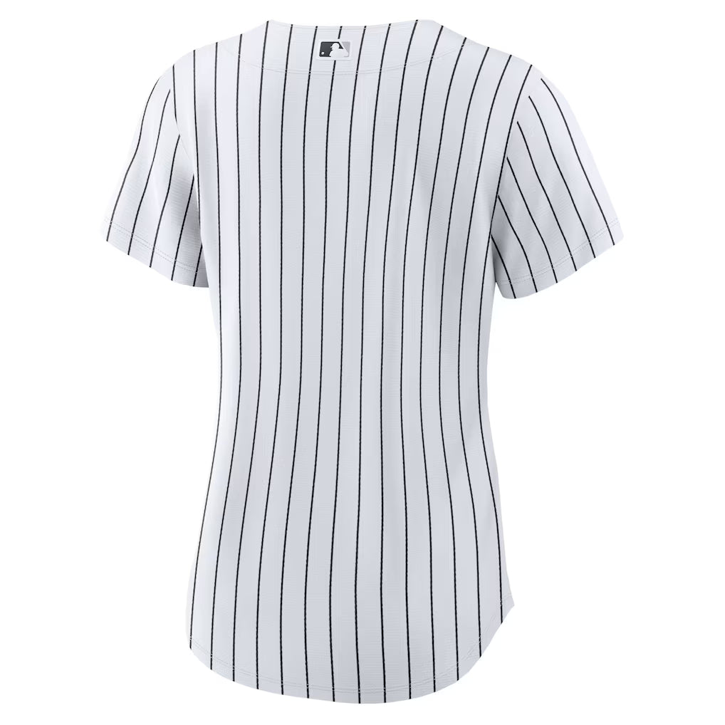 Women's Chicago White Sox Nike White Home Replica Team Blank Jersey Official Team Jersey Sports Fan Apparel Official MLB Team Jersey Baseball Fan Appa
