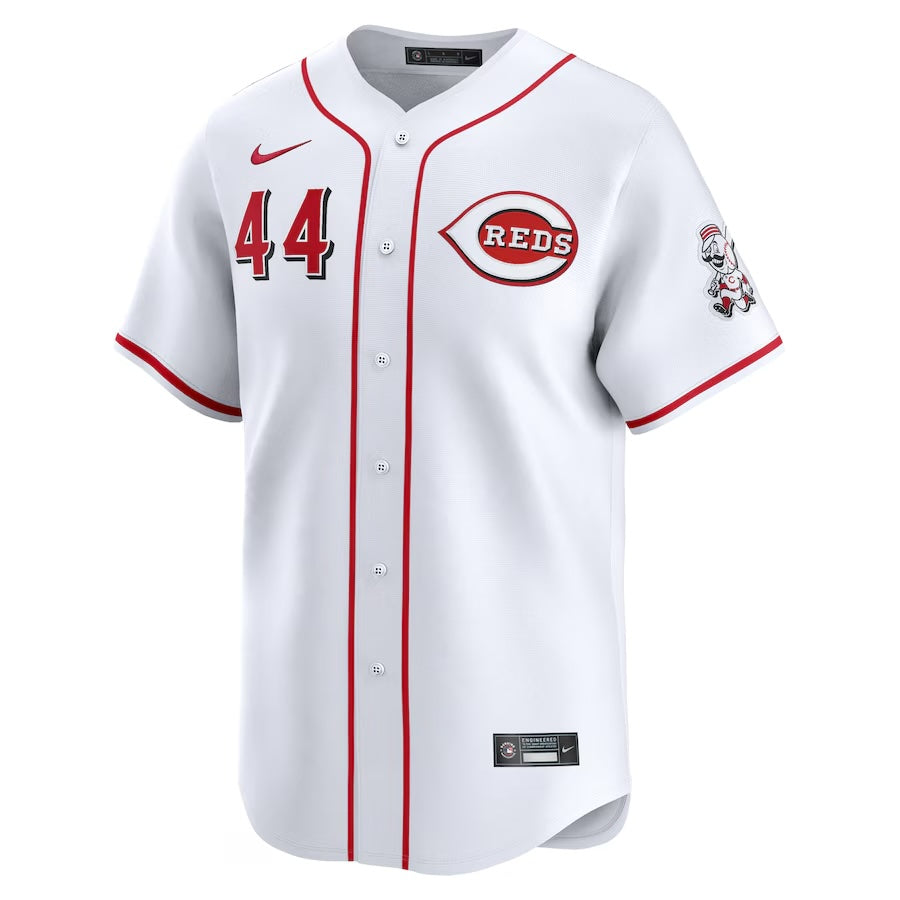 Youth Elly De La Cruz Cincinnati Reds NIKE White Home Limited Replica Jersey Official Team Jersey Sports Fan Apparel Official MLB Team Jersey Baseball