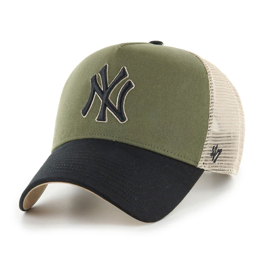 New York Yankees MLB Ballpark Mesh TT '47 Offside DT Green/Navy Official Sports Fan Gear MLB Fan Gear Popular Style