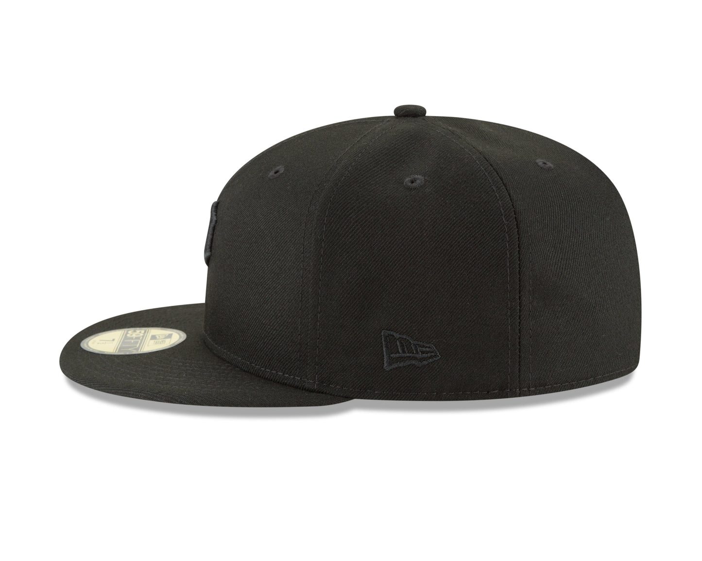 Men's Pittsburgh Pirates New Era Black Tonal 59FIFTY Fitted Hat Official Team Hat Sports Fan Cap Official MLB Team Hat Baseball Fan Cap