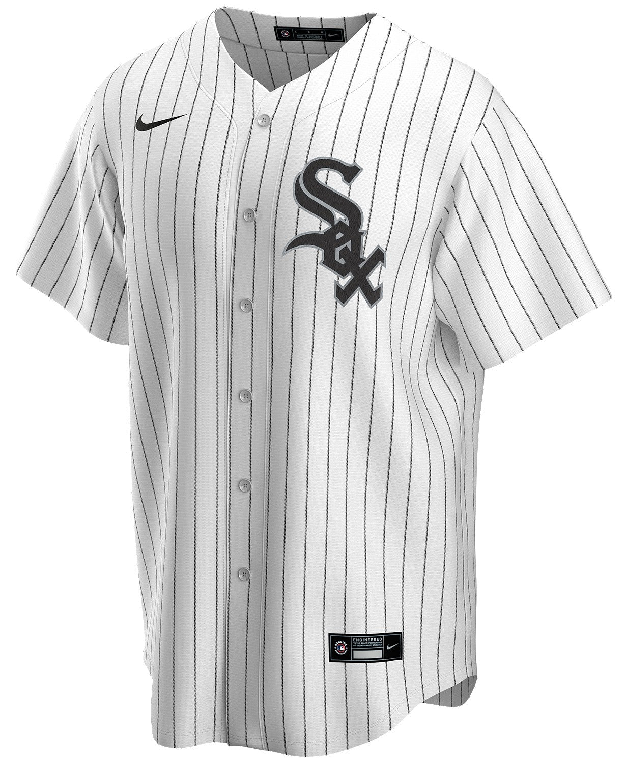 NIKE Men's Frank Thomas Chicago White Sox White Home Premium Twill Replica Jersey Official Team Jersey Sports Fan Apparel Official MLB Team Jersey Bas