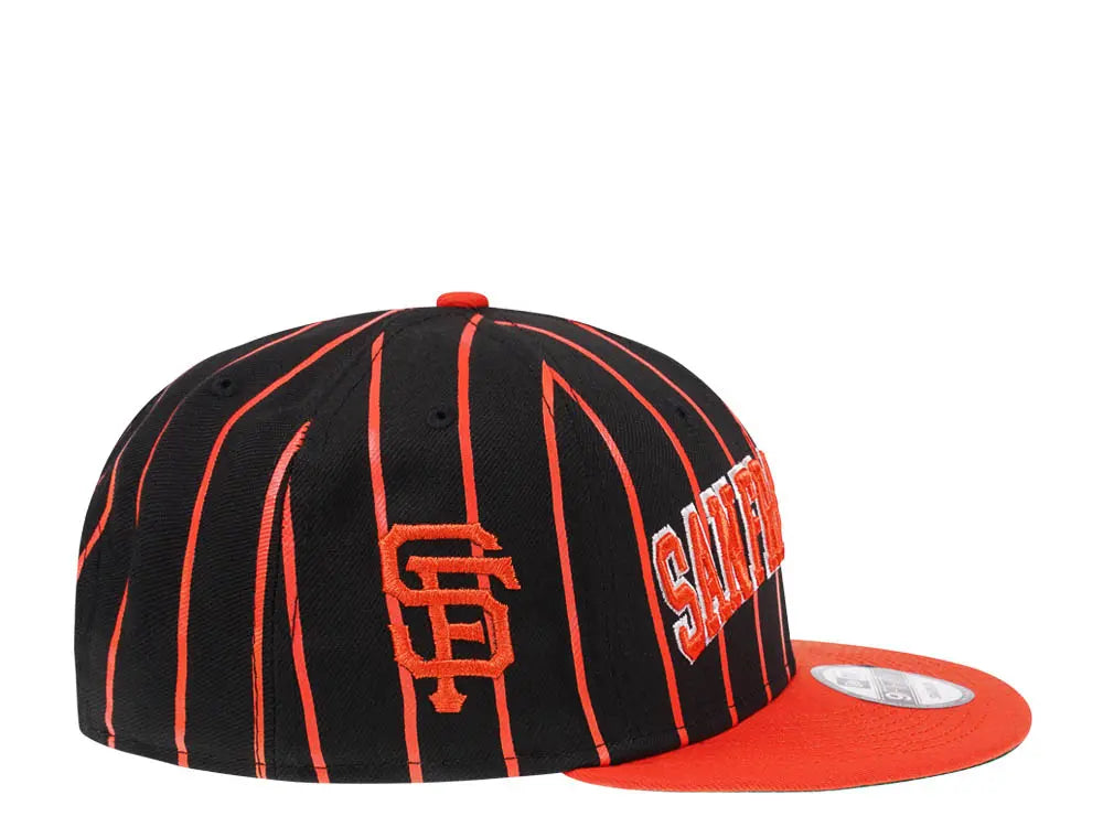San Francisco Giants Black/Orange City Arch New Era 9FIFTY Snapback Hat Official Team Hat Sports Fan Cap Official MLB Team Hat Baseball Fan Cap