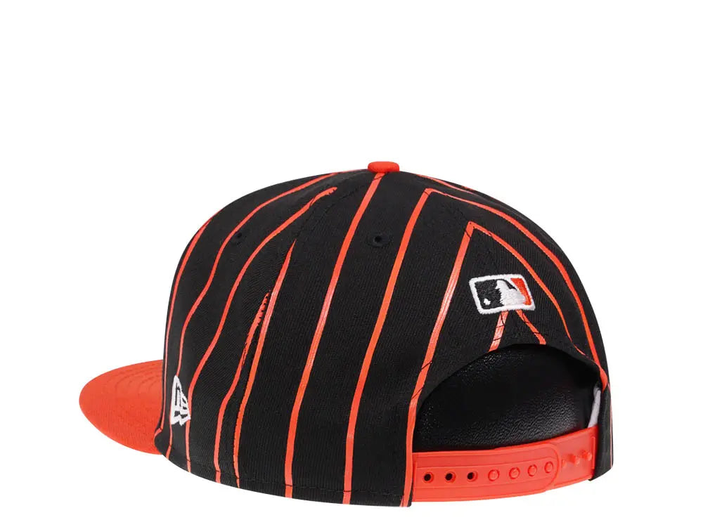 San Francisco Giants Black/Orange City Arch New Era 9FIFTY Snapback Hat Official Team Hat Sports Fan Cap Official MLB Team Hat Baseball Fan Cap