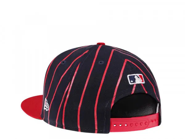 Boston Red Sox Navy/Red City Arch New Era 9FIFTY Snapback Hat Official Team Hat Sports Fan Cap Official MLB Team Hat Baseball Fan Cap