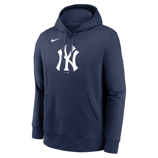 Mens New York Yankees Nike Navy Blue Inside Job Hoodie MLB Fan Gear Popular Style