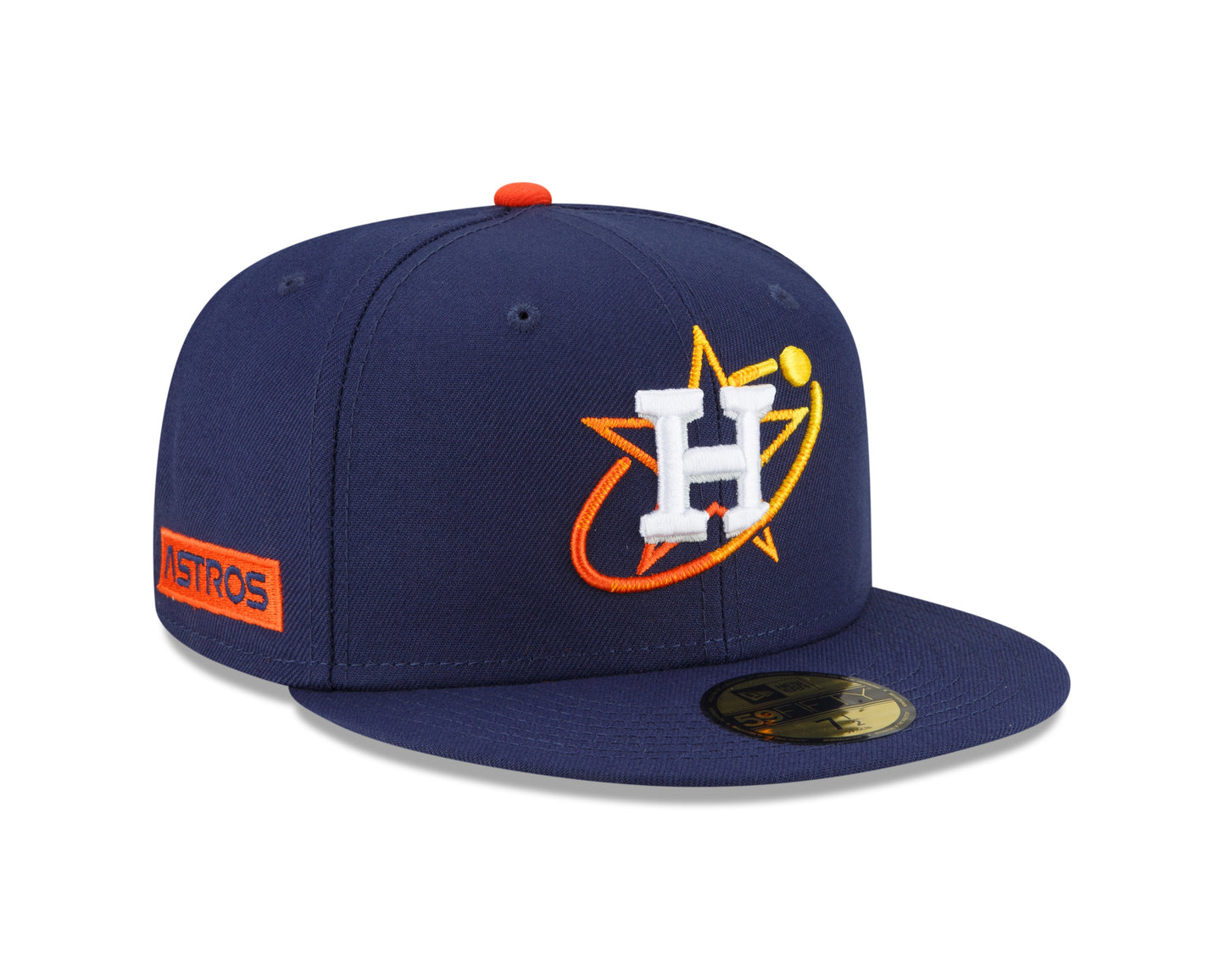 Men's Houston Astros New Era Navy City Connect 59FIFTY Fitted Hat Official Team Hat Sports Fan Cap Official MLB Team Hat Baseball Fan Cap