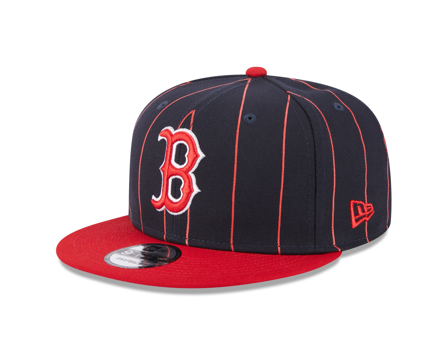 Boston Red Sox Navy/Red Vintage New Era 9FIFTY Snapback Hat Official Team Hat Sports Fan Cap Official MLB Team Hat Baseball Fan Cap