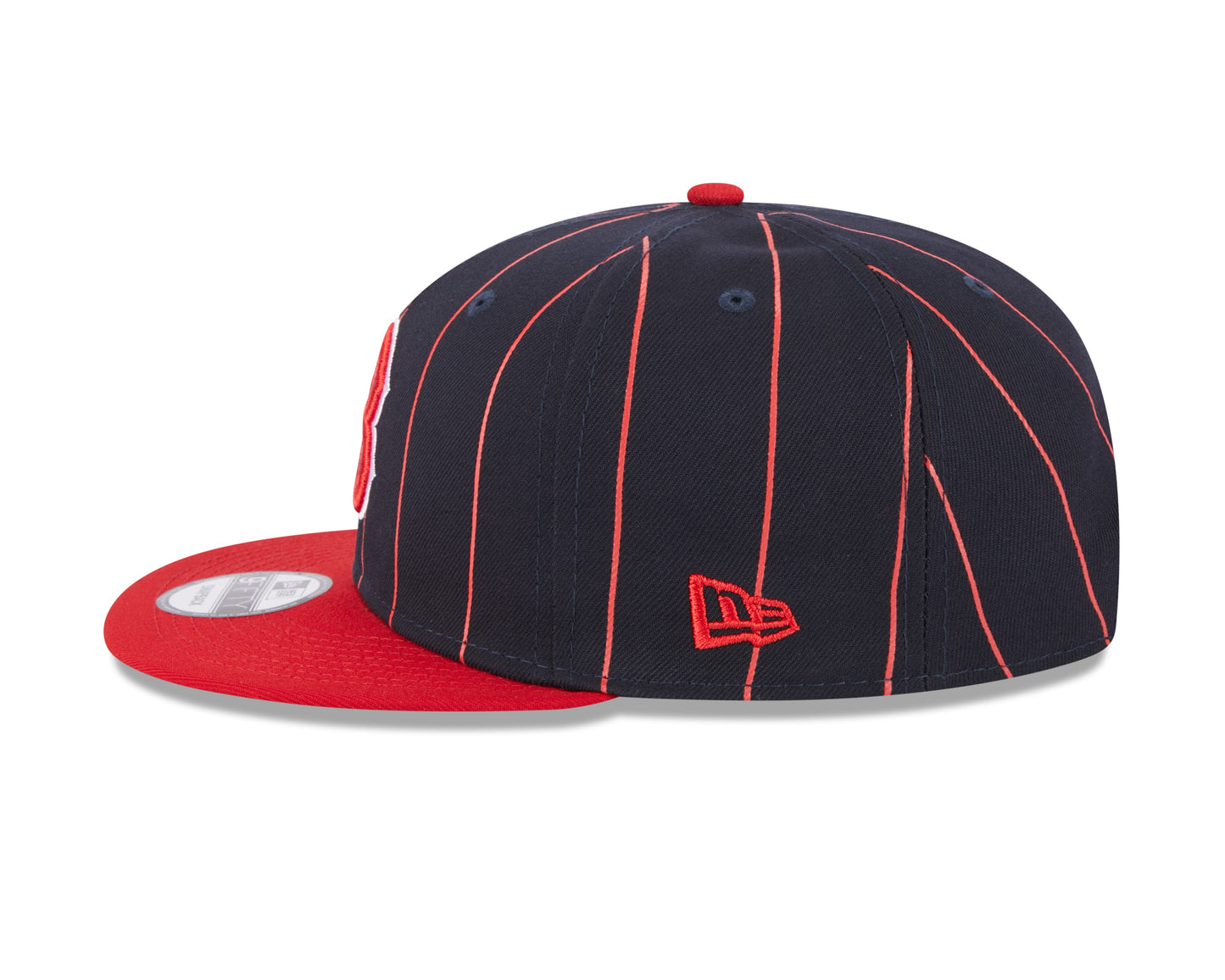 Boston Red Sox Navy/Red Vintage New Era 9FIFTY Snapback Hat Official Team Hat Sports Fan Cap Official MLB Team Hat Baseball Fan Cap