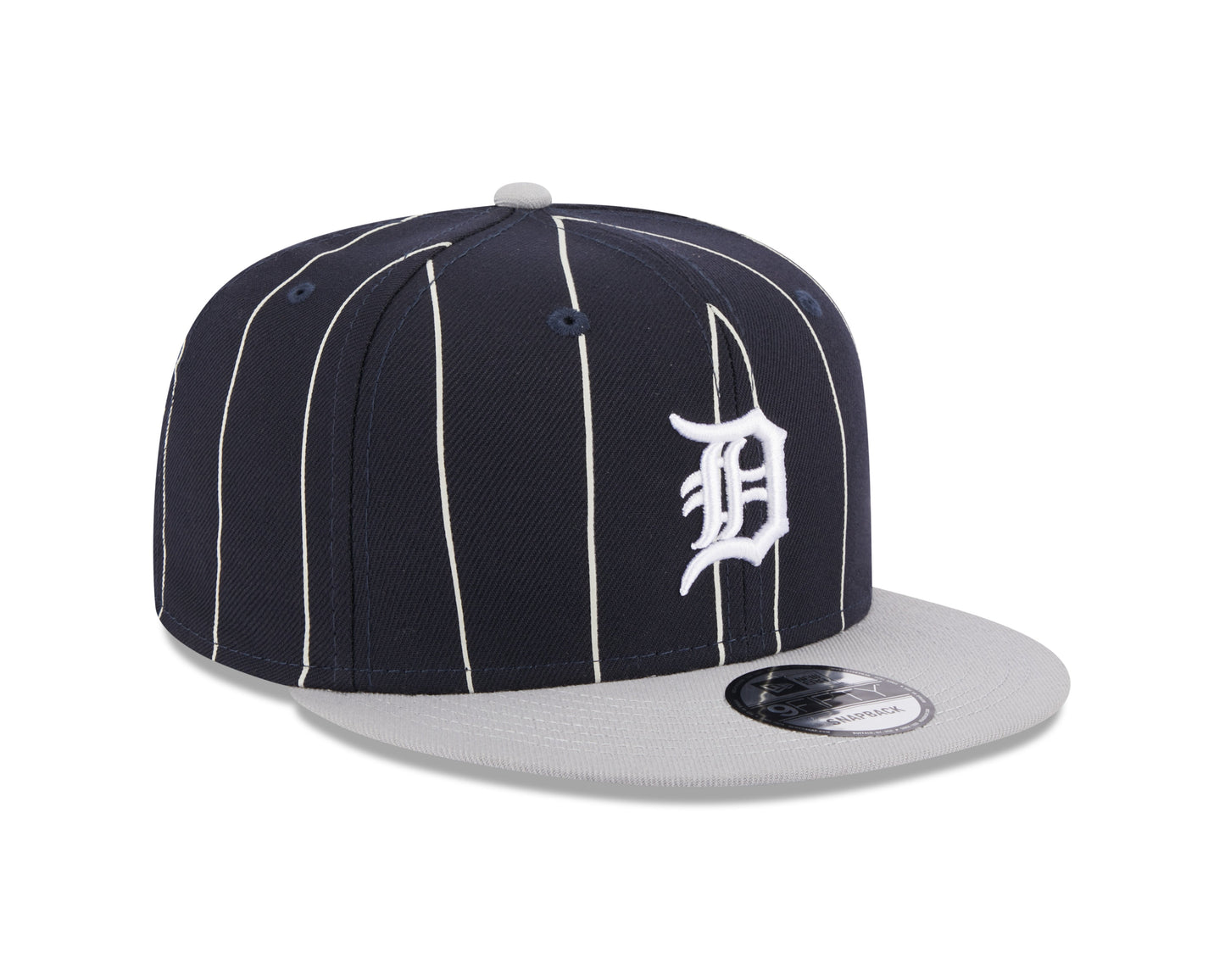Detroit Tigers Navy/Gray Vintage New Era 9FIFTY Snapback Hat Official Team Hat Sports Fan Cap Official MLB Team Hat Baseball Fan Cap
