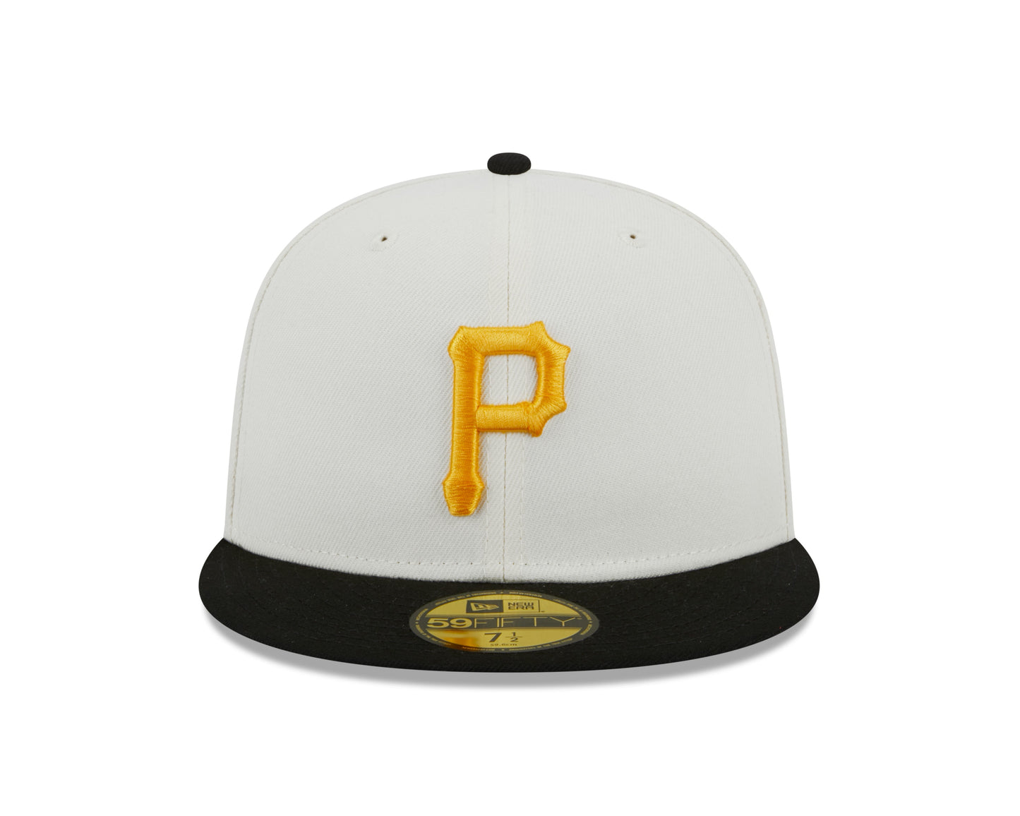 Pittsburgh Pirates 76th World Series Cream/Black New Era Retro 59FIFTY Fitted Hat Official Team Hat Sports Fan Cap Official MLB Team Hat Baseball Fan