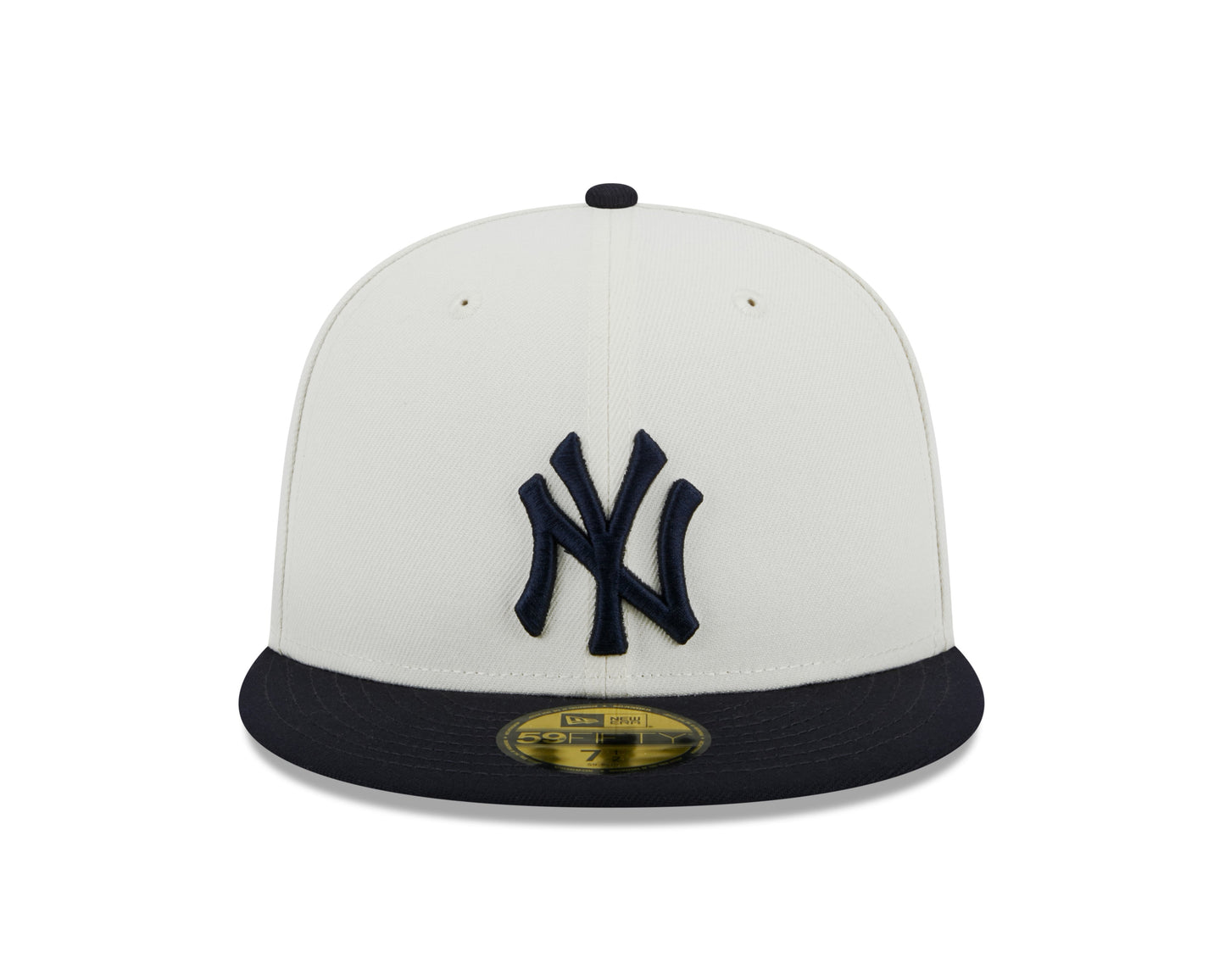 New York Yankees 2000 World Series Cream/Navy New Era Retro 59FIFTY Fitted Hat Official Team Hat Sports Fan Cap Official MLB Team Hat Baseball Fan Cap