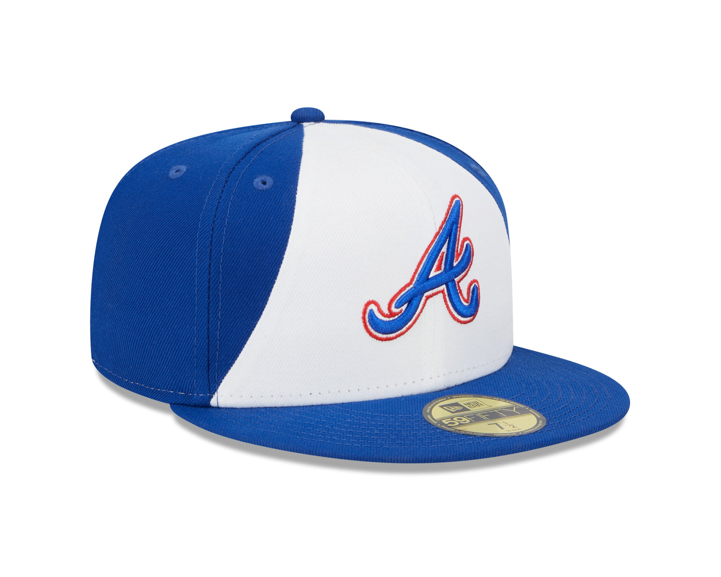 Atlanta Braves City Connect Royal/White New Era 59FIFTY Fitted Hat Official Team Hat Sports Fan Cap Official MLB Team Hat Baseball Fan Cap
