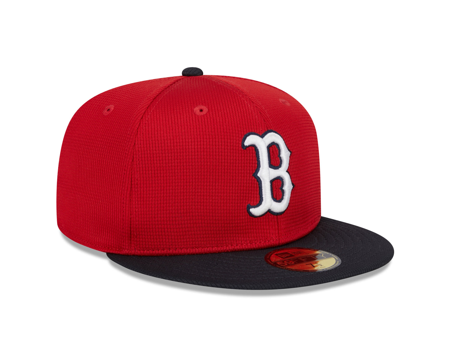 Boston Red Sox New Era Red/Navy 2025 Spring Training 59FIFTY Fitted Hat Official Team Hat Sports Fan Cap Official MLB Team Hat Baseball Fan Cap