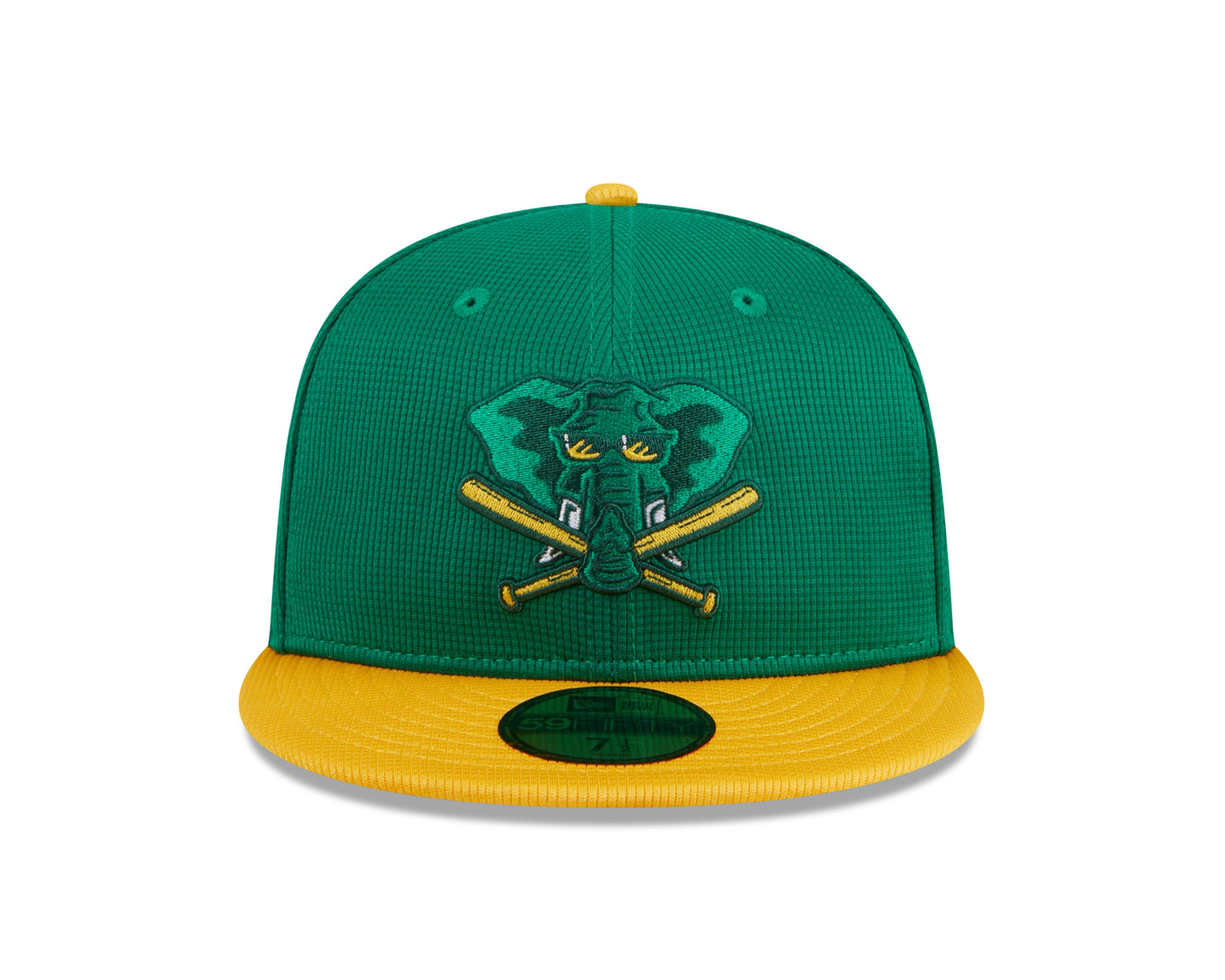 Men's Oakland Athletics New Era Green 2024 Batting Practice 59FIFTY Fitted Hat Official Team Hat Sports Fan Cap Official MLB Team Hat Baseball Fan Cap