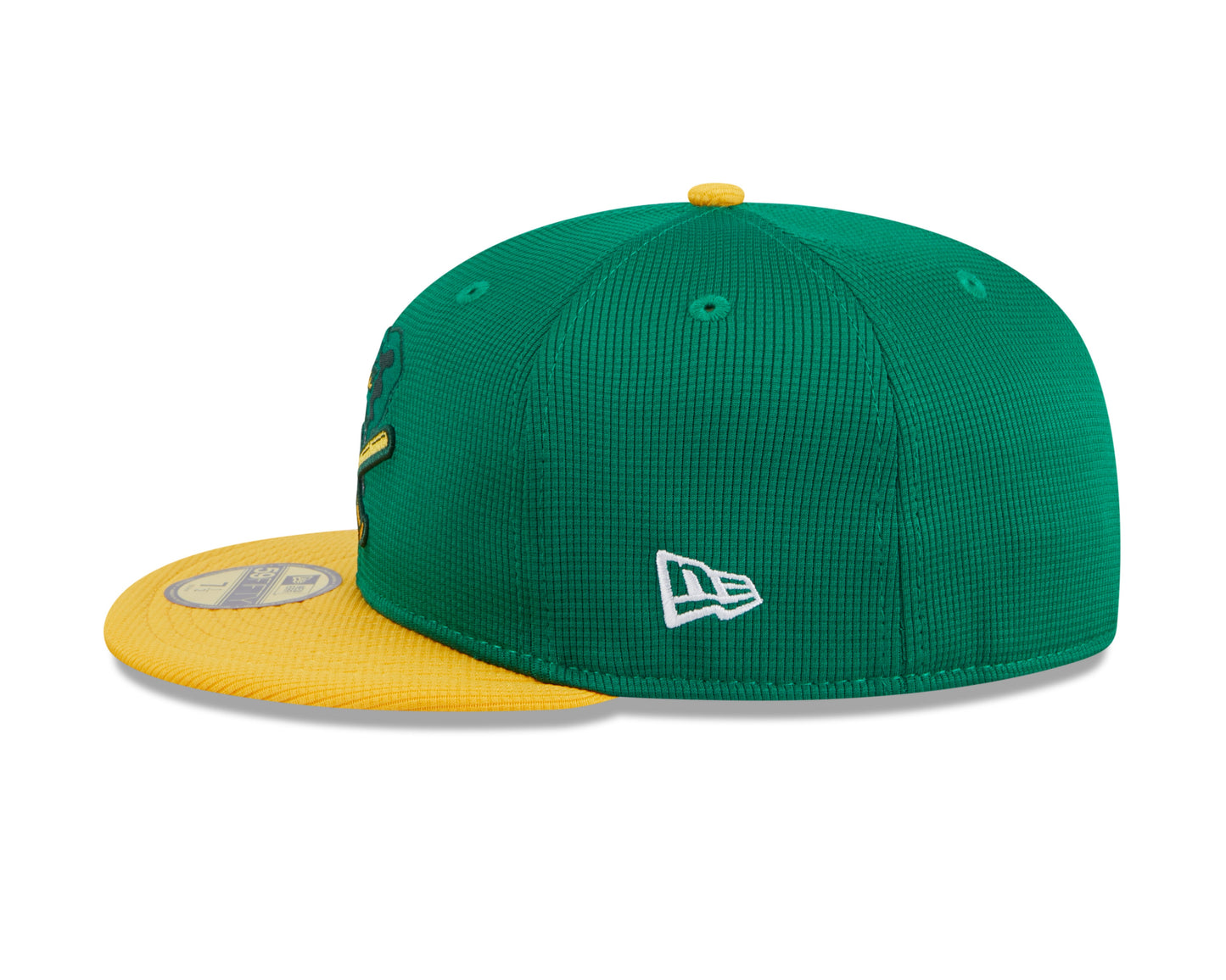 Men's Oakland Athletics New Era Green 2024 Batting Practice 59FIFTY Fitted Hat Official Team Hat Sports Fan Cap Official MLB Team Hat Baseball Fan Cap