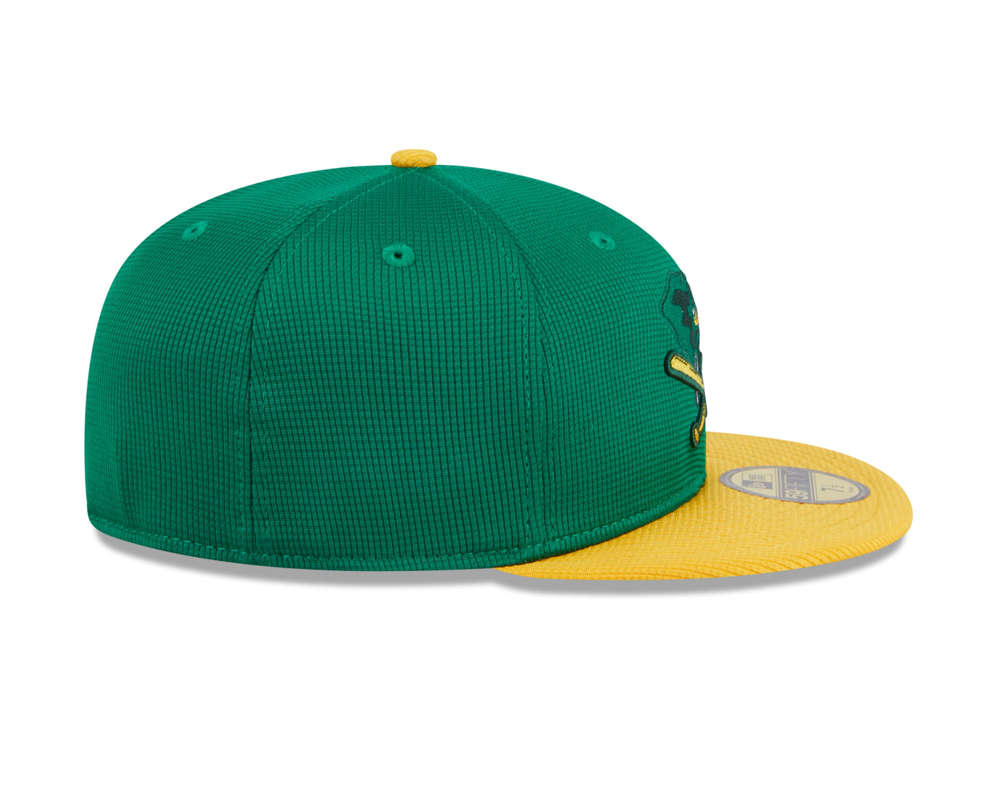Men's Oakland Athletics New Era Green 2024 Batting Practice 59FIFTY Fitted Hat Official Team Hat Sports Fan Cap Official MLB Team Hat Baseball Fan Cap