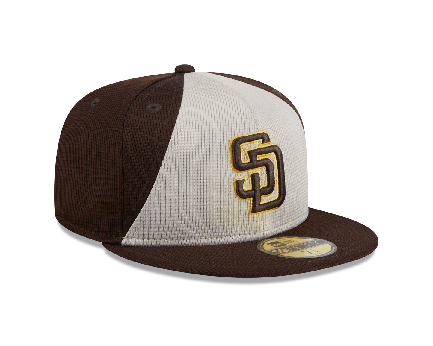 Men's San Diego Padres New Era Brown 2024 Batting Practice 59FIFTY Fitted Hat Official Team Hat Sports Fan Cap Official MLB Team Hat Baseball Fan Cap