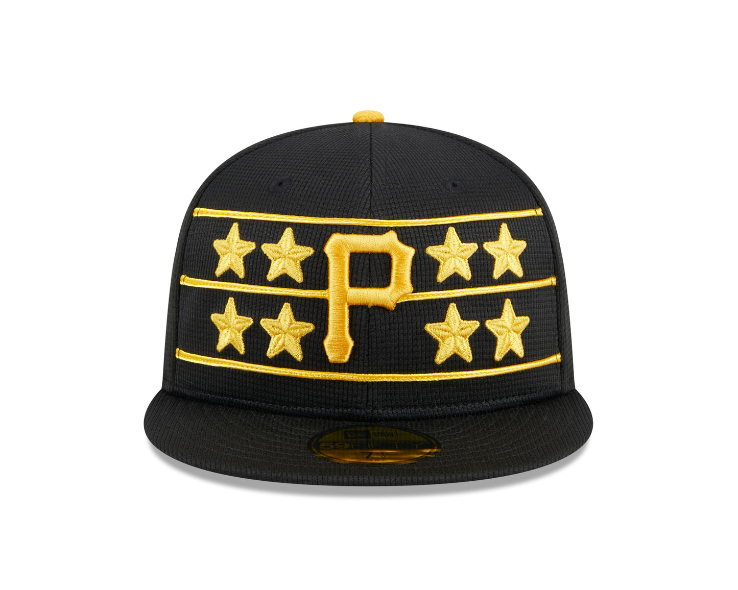 Men's Pittsburgh Pirates New Era Black 2024 Batting Practice 59FIFTY Fitted Hat Official Team Hat Sports Fan Cap Official MLB Team Hat Baseball Fan Ca