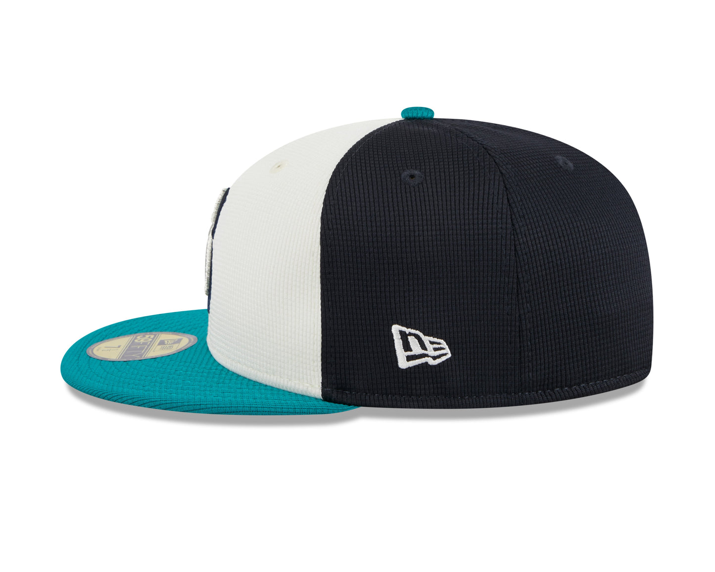 Men's Seattle Mariners New Era White 2024 Batting Practice 59FIFTY Fitted Hat Official Team Hat Sports Fan Cap Official MLB Team Hat Baseball Fan Cap