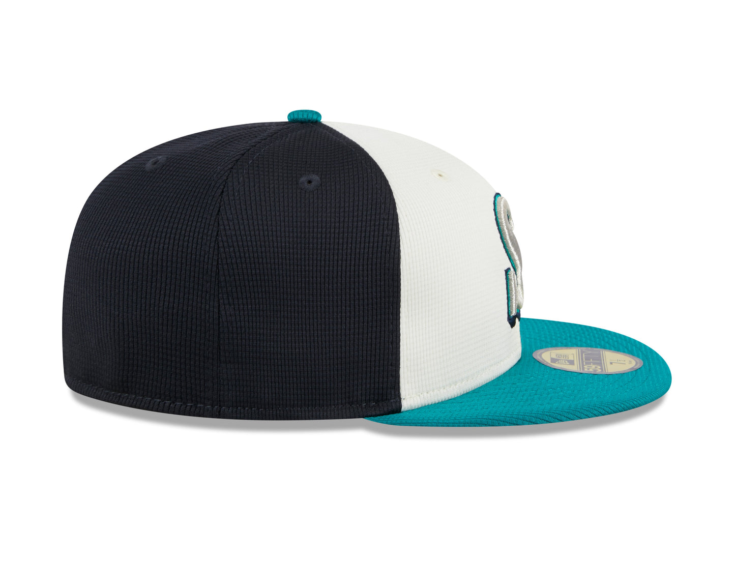 Men's Seattle Mariners New Era White 2024 Batting Practice 59FIFTY Fitted Hat Official Team Hat Sports Fan Cap Official MLB Team Hat Baseball Fan Cap