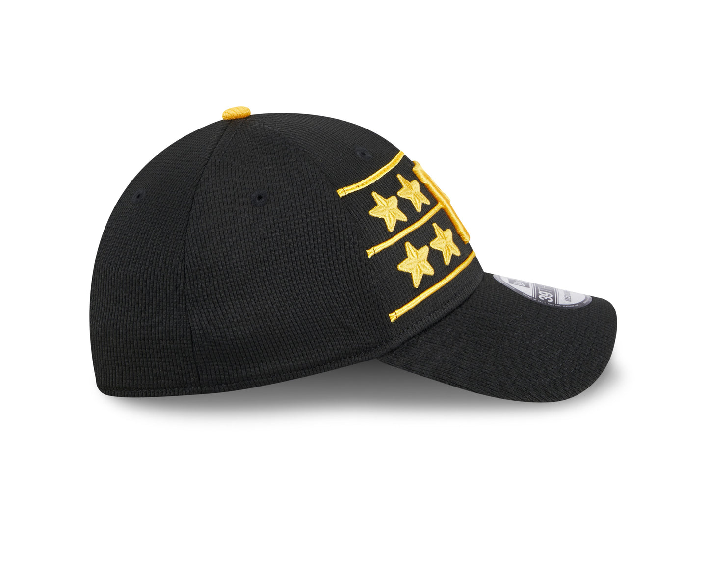 Men's Pittsburgh Pirates New Era 2024 Batting Practice Black 39THIRTY Flex-Fit Hat Official Team Hat Sports Fan Cap Official MLB Team Hat Baseball Fan