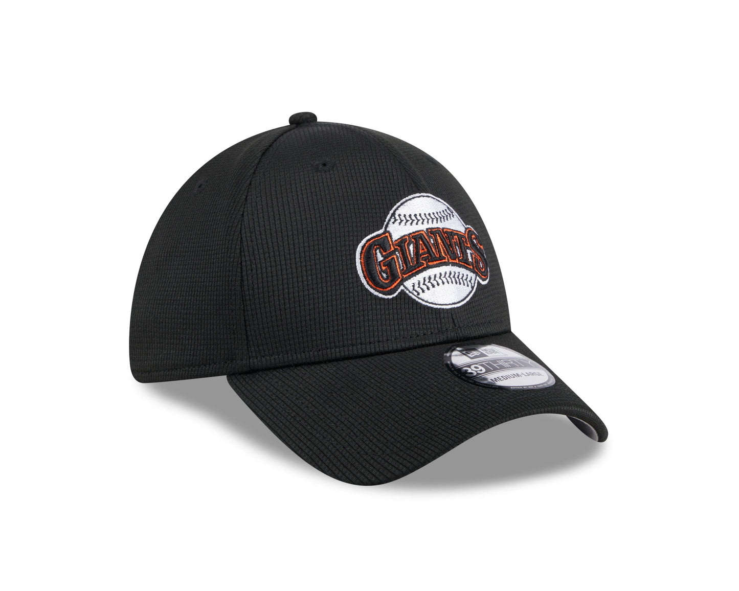 Men's San Francisco Giants New Era 2024 Batting Practice Black 39THIRTY Flex-Fit Hat Official Team Hat Sports Fan Cap Official MLB Team Hat Baseball F